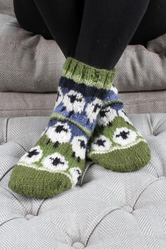 Flock Of Sheep Sofa Socks