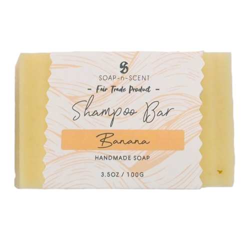 Solid shampoo, 100g, banana