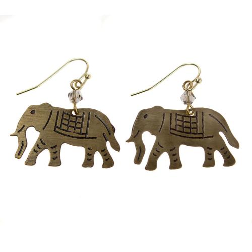 Earrings elephant