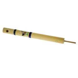 Bamboo whistle, bee design, 21cm