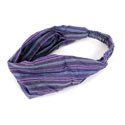 Hairband cotton purples