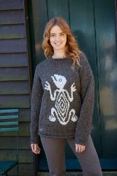 Gecko Sweater Small UK Size 8-10