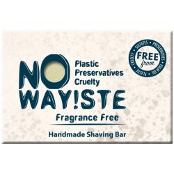 NO WAY!STE solid shaving bar, Fragrance Free