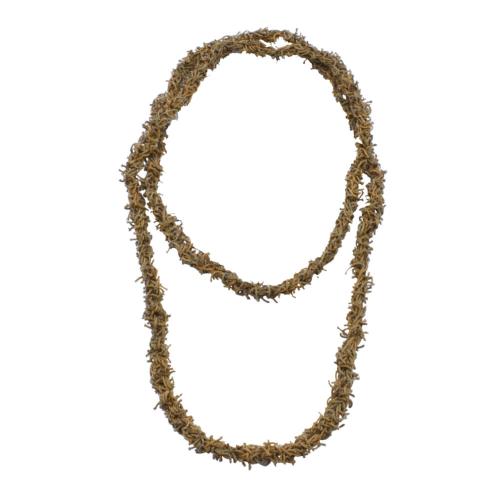 Necklace, Recycled Shrimp Net Beige 100cm