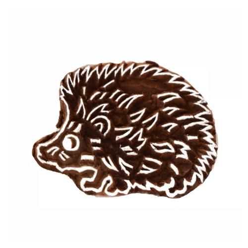 Printing block, hedgehog