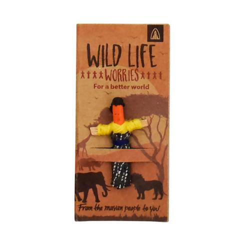 Worry doll mini, wildlife worries