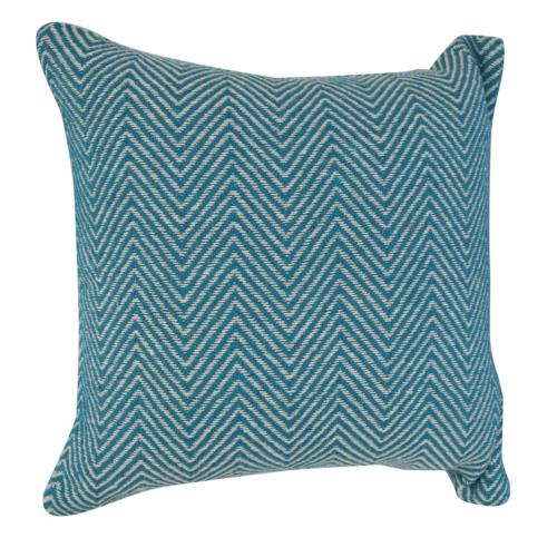 Cushion Cover Soft Recycled Material Turquoise 40x40cm
