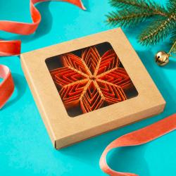 Hanging Christmas Decoration Red Paper Star
