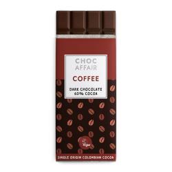 Coffee dark chocolate bar