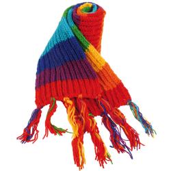Rainbow scarf, 210cm