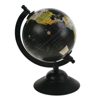 Globe on stand, 21cm height