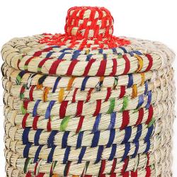 Laundry / storage basket kaisa grass multicoloured