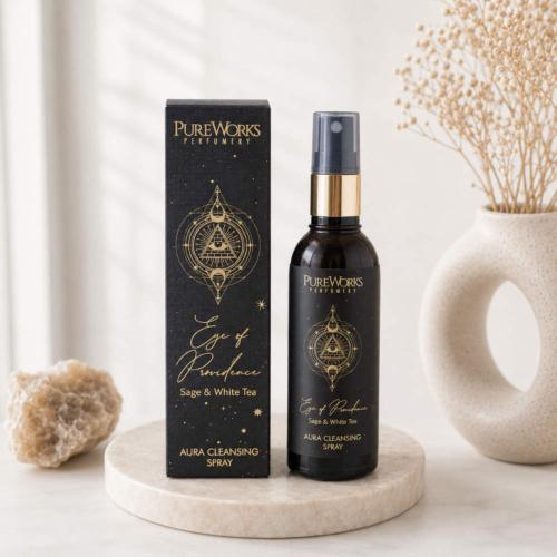 Aura Cleansing Spray Esoteric Eye of Providence, Sage and White Tea