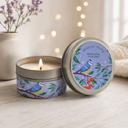 Aromatherapy Candle Winter Berry - Sakura,  Cassis, Rose 80g
