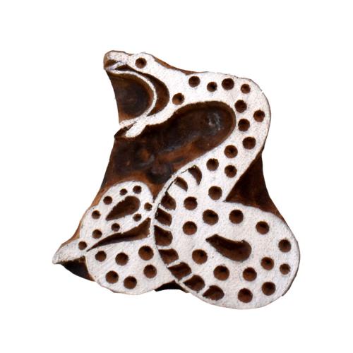 Printing block, boa constrictor
