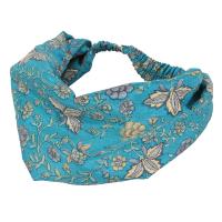 Headband/scrunchie, silk sari assorted colours