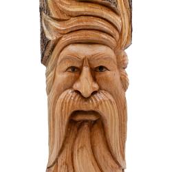 Green Man jempinis wood carving 50cm