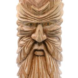 Green Man jempinis wood carving 50cm