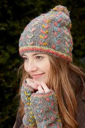 Kylemore Bobble Beanie Grey