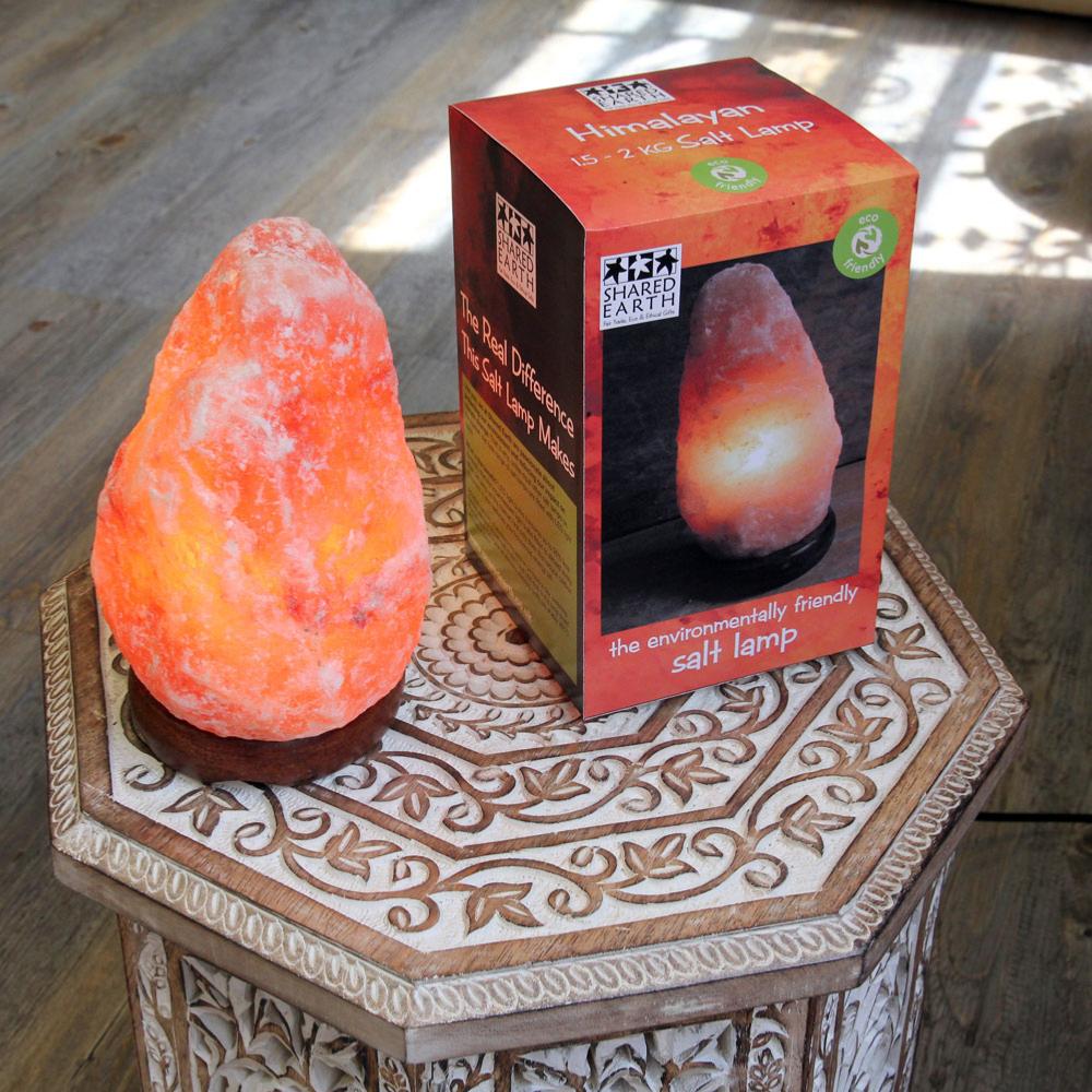 Himalayan salt lamp 23kg approx 19x13cm