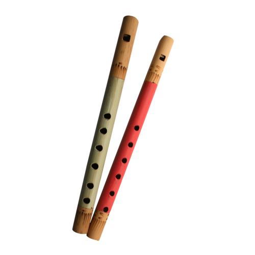 Single bamboo flute, assorted colours