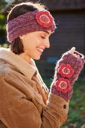 Sorrento Headband Plum