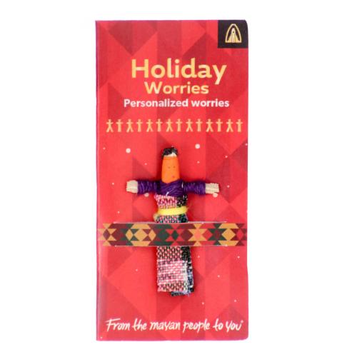 Worry doll mini, holiday worries