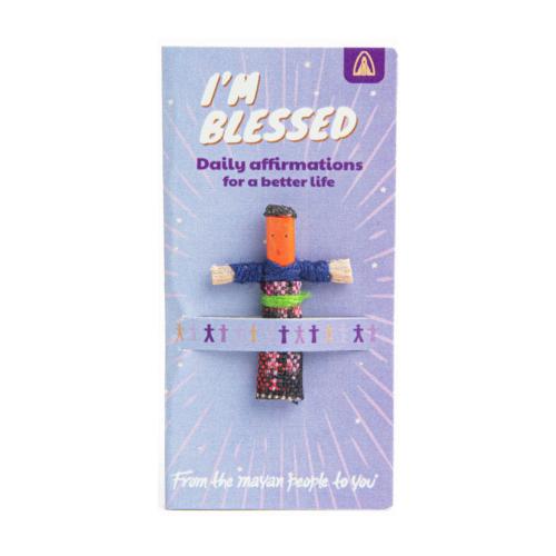 Worry doll, affirmation I'm blessed