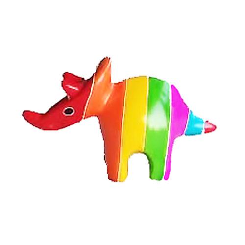 Kisii stone rainbow triceratops
