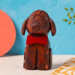 Glasses / Spectacle Stand Mango Wood Dog