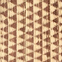 Chindi rag rug recycled cotton handmade brown 60x90cm