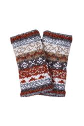 Classic Fairisle Handwarmer Grey