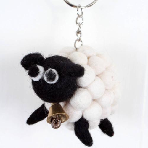 Tessa The Sheep Keyring