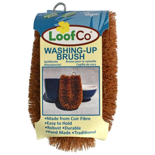 LoofCo washing-up brush coir fibre, biodegradable, eco-friendly