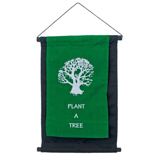 Hanging banner, Plant a Tree