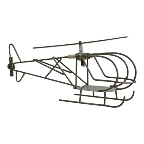 Model helicopter metal 38 x 15 x 7cm