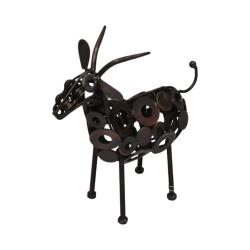 Recycled Metal Goat Ornament