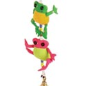 Tota bells children's mobile frogs