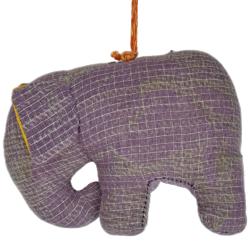 Hanging decoration, Elephant, assorted colours