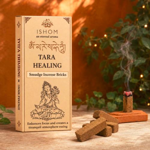 ISHOM Tara Healing Smudge Incense Bricks