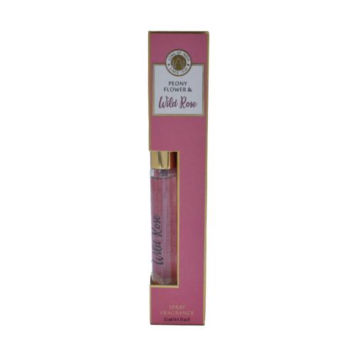 Fragrance Spray Peony Flower & Wild Rose 12ml