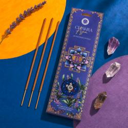 Incense with Burner Chakra Mantra Ajna - Third Eye 