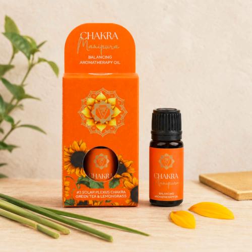 Aromatherapy Oil Chakra Manipura Balancing Solar Plexus 10ml