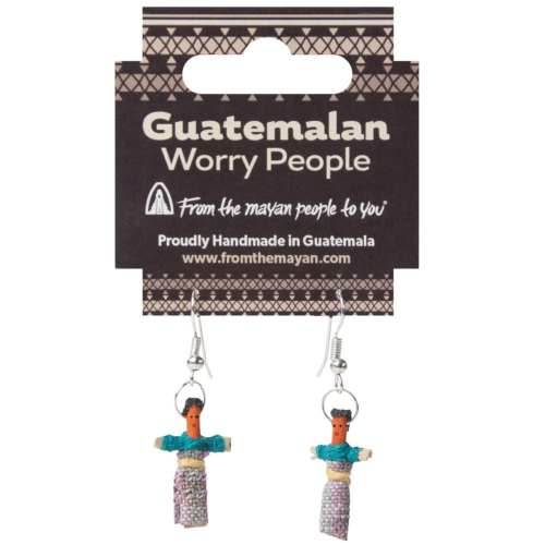 Worry doll earrings