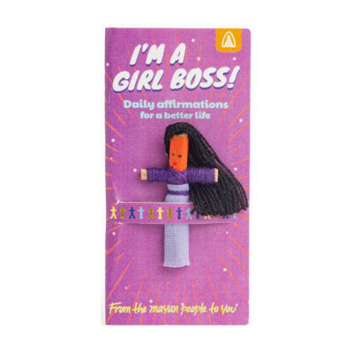 Worry doll, affirmation I'm a girl boss