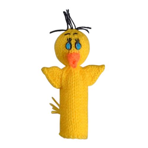 Finger Puppet, Yellow Duck