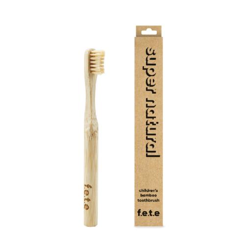 Super Natural children’s toothbrush made from eco-friendly Bamboo