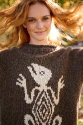 Gecko Sweater Small UK Size 8-10
