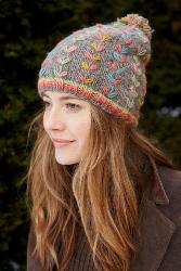 Kylemore Bobble Beanie Grey