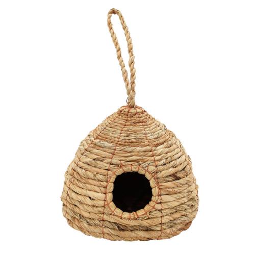 Bird house, banana fibre